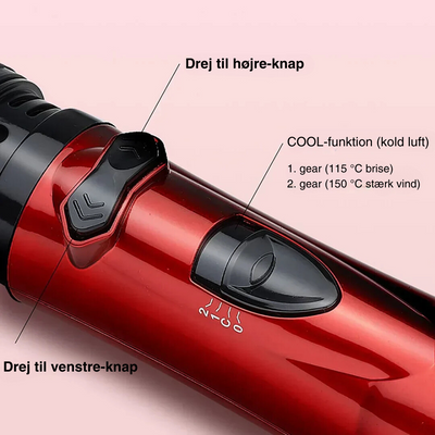 BlowBrush™ | Hemmeligheden Bag Perfekt Hår Derhjemme På Bare 5 Minutter