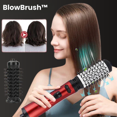BlowBrush™ | Hemmeligheden Bag Perfekt Hår Derhjemme På Bare 5 Minutter