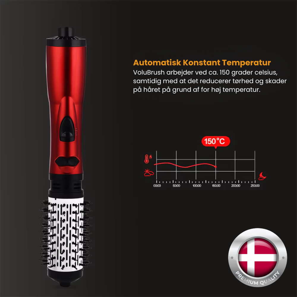 BlowBrush™ | Hemmeligheden Bag Perfekt Hår Derhjemme På Bare 5 Minutter