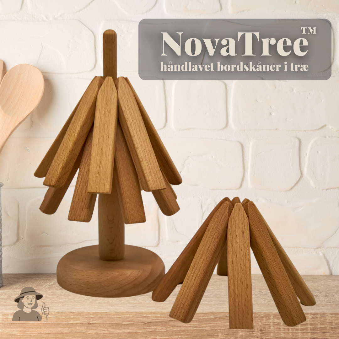 NovaTree™ - Håndlavet Bordskåner i Træ