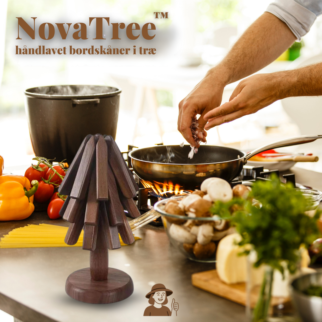 NovaTree™ - Håndlavet Bordskåner i Træ