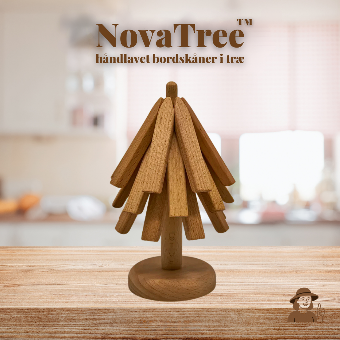NovaTree™ - Håndlavet Bordskåner i Træ
