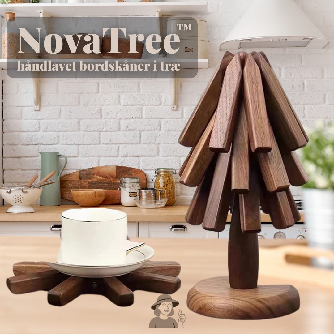NovaTree™ - Håndlavet Bordskåner i Træ